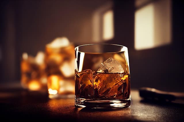 whiskey glass